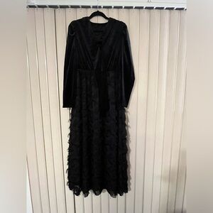 Black formal dress